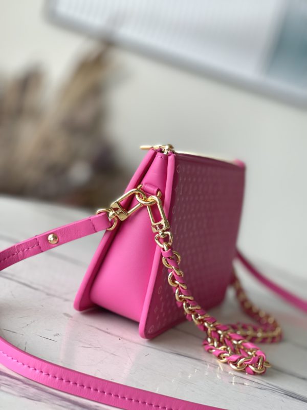 Louis Vuitton VAVIN Chain Wallet - Rose Red - Image 2