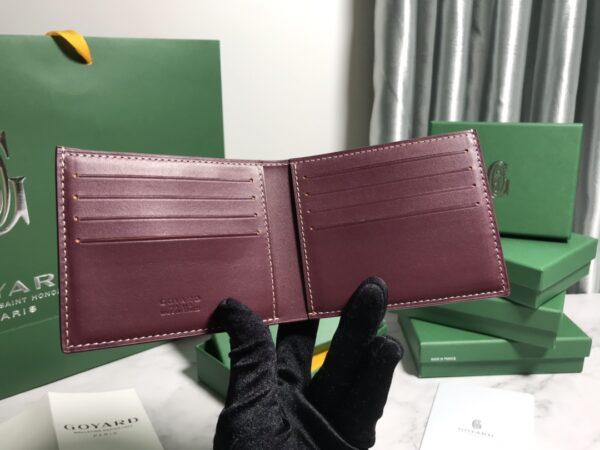 Goyard Hemp Wallet - Purple - Image 5