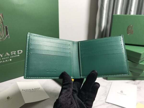 Goyard Hemp Wallet - Green - Image 4