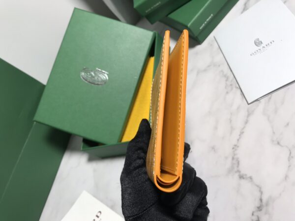 Goyard Hemp Wallet - Musturd - Image 2