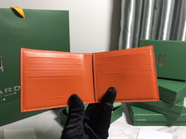 Goyard Hemp Wallet - Orange - Image 4