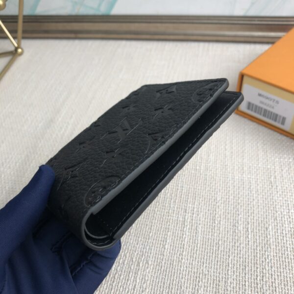 Louis Vuitton Taurillon Multiple Pocket Wallet - Black - Image 3