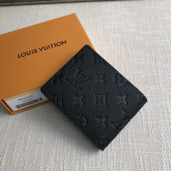 Louis Vuitton Taurillon Multiple Pocket Wallet - Black - Image 2