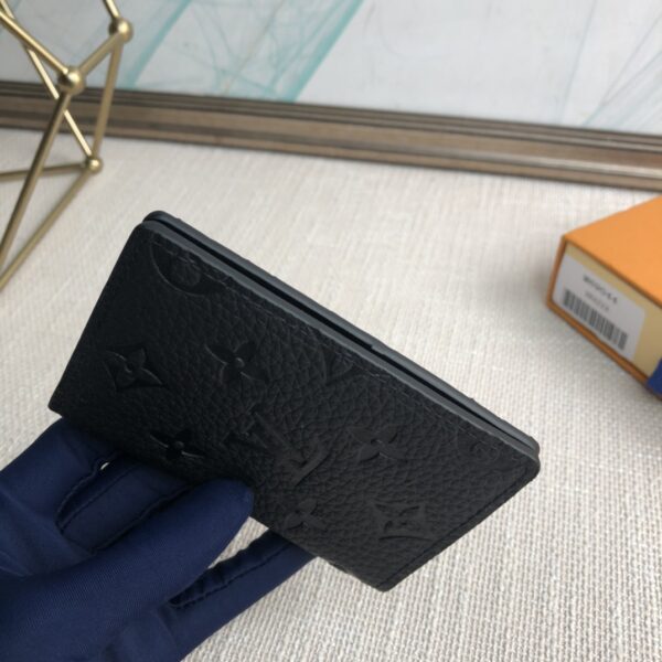 Louis Vuitton Taurillon Pocket Wallet - Black - Image 3