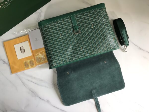 Goyard New Citadin Messenger Bag - Green - Image 2