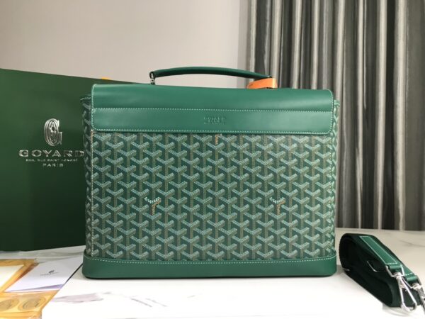 Goyard New Citadin Messenger Bag - Green - Image 4