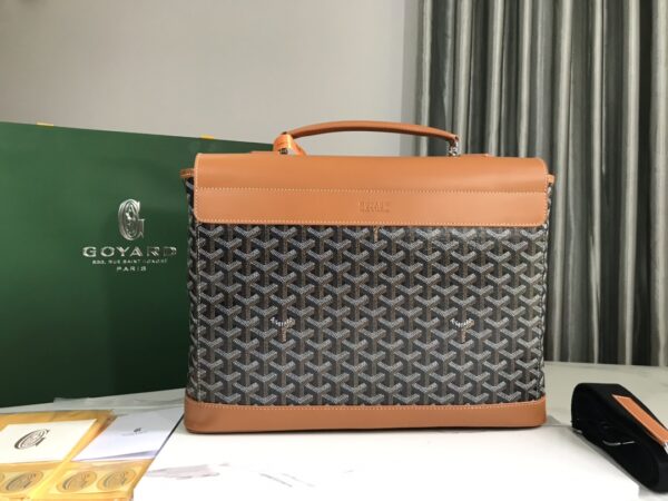 Goyard New Citadin Messenger Bag - Brown - Image 4