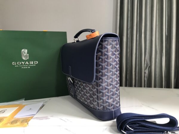 Goyard New Citadin Messenger Bag - Dark Blue - Image 5