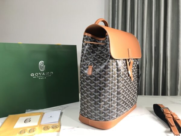 Goyard Alpin Mini Backpack - Brown - Image 4