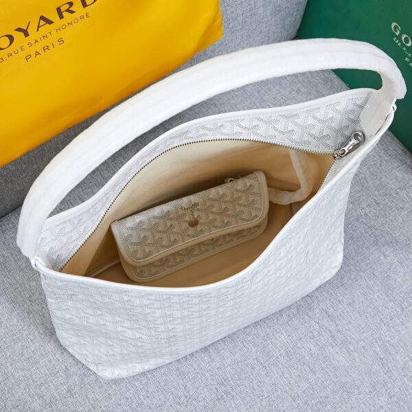 Goyard Hobo Bohème Underarm Bag - White - Image 4