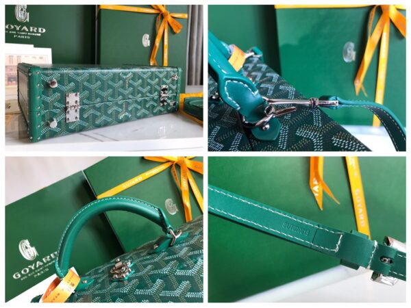 Goyard Grand Hôtel Suitcase Handbag - Green - Image 2