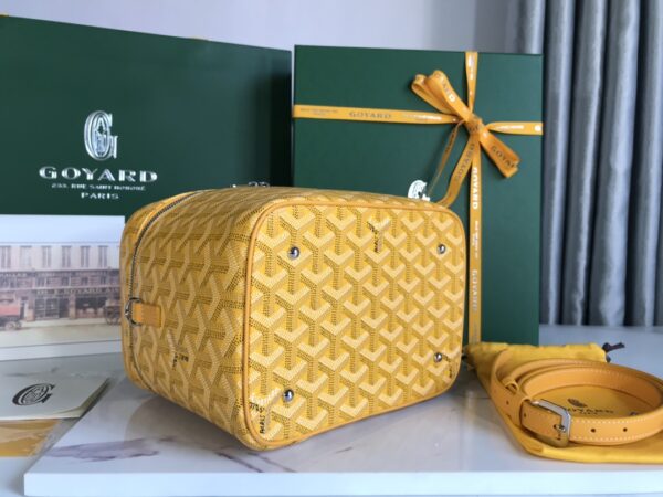 Goyard Muse Cosmetic Bag - Mustard - Image 3