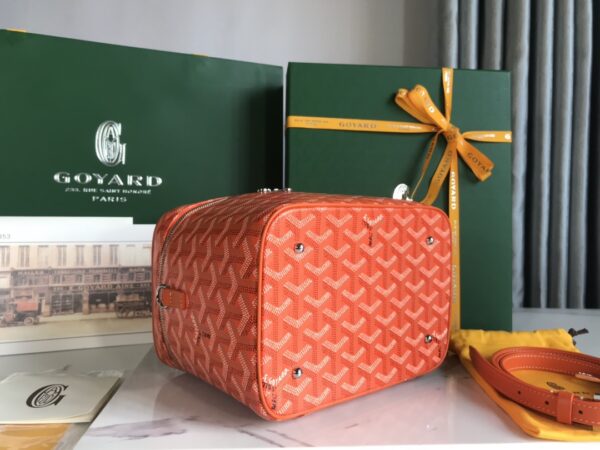 Goyard Muse Cosmetic Bag - Orange - Image 3