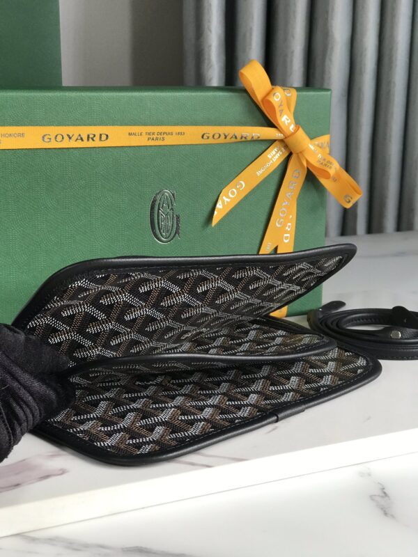 Goyard Plumet Three-Layer Bag - Black - Image 2