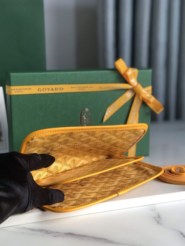 Goyard Plumet Three-Layer Bag - Mustard - Image 2