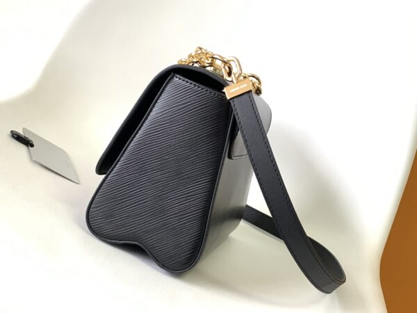 Louis Vuitton Twist Medium Handbag – Black - Image 5