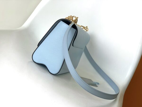 Louis Vuitton Twist Medium Handbag – Blue - Image 5