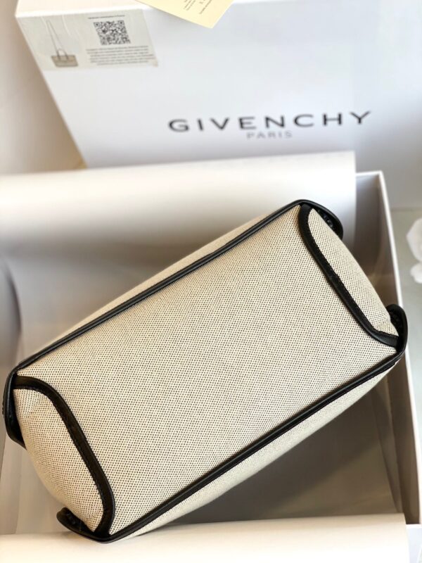 Givenchy  Bond Canvas Shopping Bag - Black - Image 3