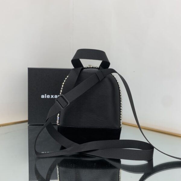 Alexander Wang Mini Cross-body Backpack - Black - Image 4